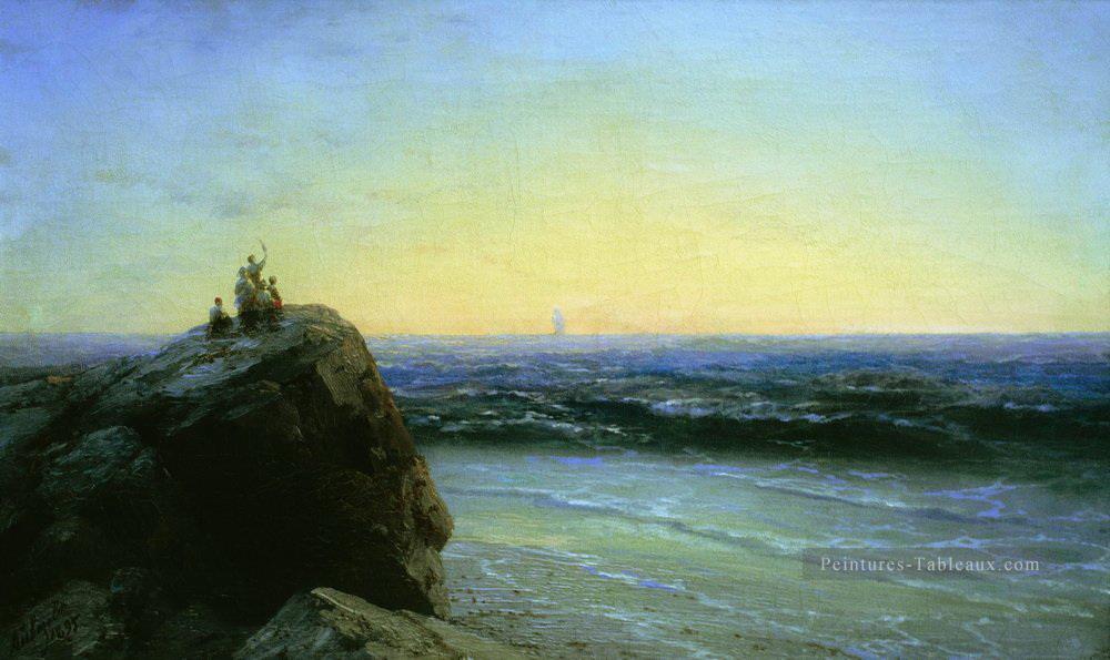 Ivan Aivazovsky adieu Paysage marin Peintures à l'huile